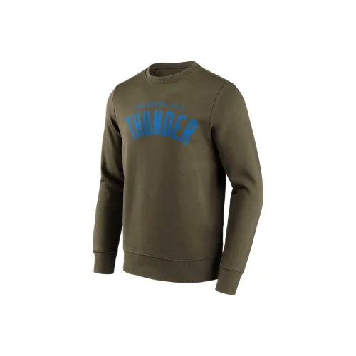NBA Oklahoma City Thunder Fanatics Свитшот Мужской Зеленый