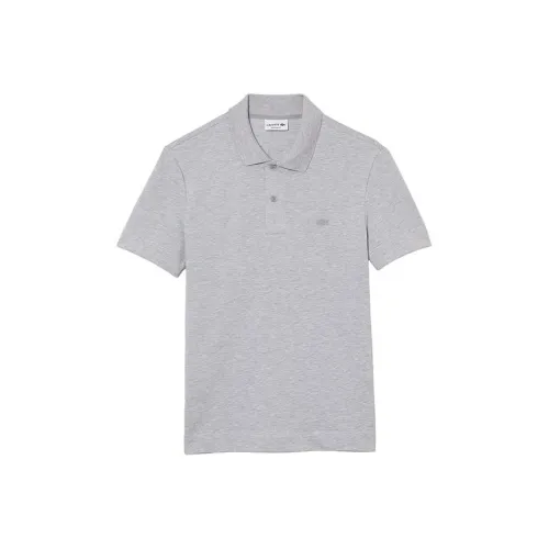 LACOSTE Collaboration Мужская Поло Серого Цвета