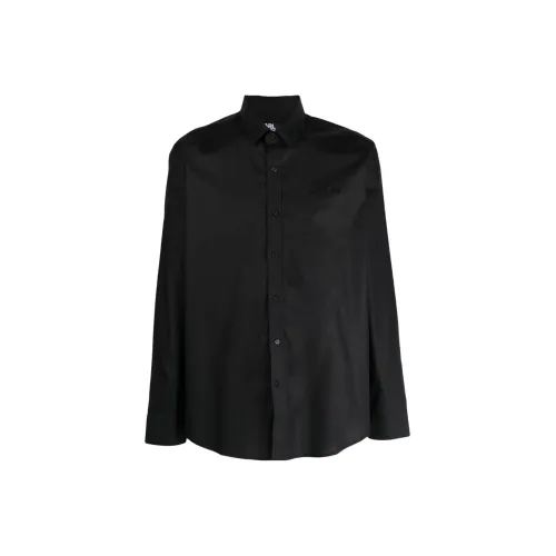 Karl Lagerfeld Рубашка Мужская Черная