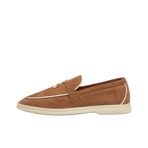 Loro Piana Summer Charms Walk Женские повседневные туфли Коричневый Женские