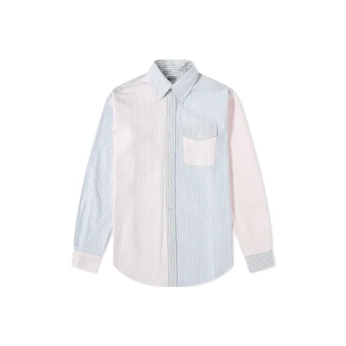 Рубашка Мужская Синяя от сотрудничества Engineered Garments