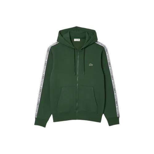 Толстовка LACOSTE Collaboration Мужская Темно-зеленая