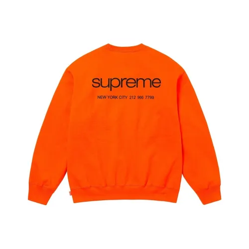 Supreme FW23 Осенне-зимняя коллекция WEEK10 NYC CREWNECK Свитшот Унисекс