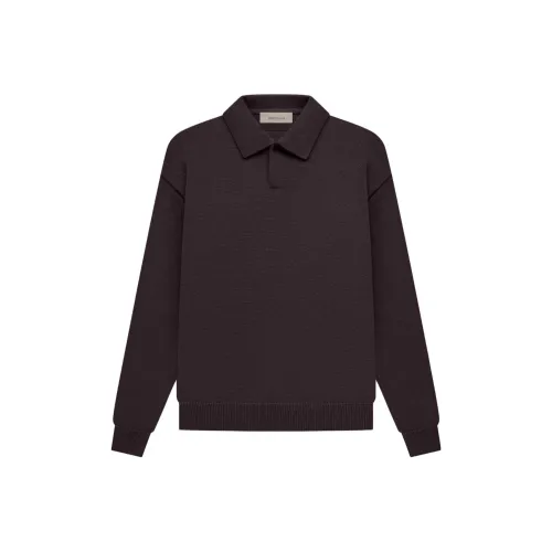 Fear of God ESSENTIALS SS23 Plum Men's Polo