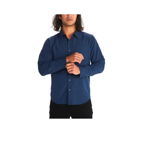 Marmot Синий Мужские Рубашки