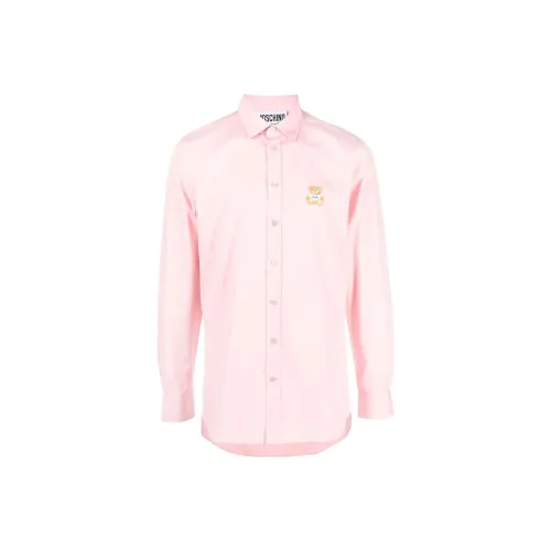 MOSCHINO Розовые Мужские Рубашки