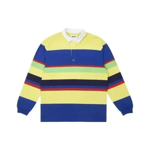 PALACE SS23 Синий/желтый Мужское Поло