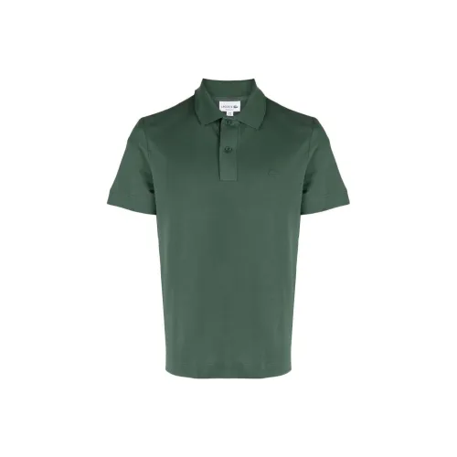 LACOSTE Collaboration Темно-зеленая мужская поло