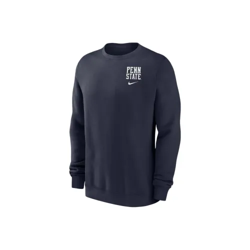 nike Penn State Club Fleece Свитшот Мужской Морской Синий