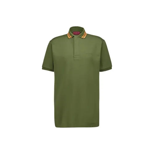 GUCCI Зеленая Мужская Поло