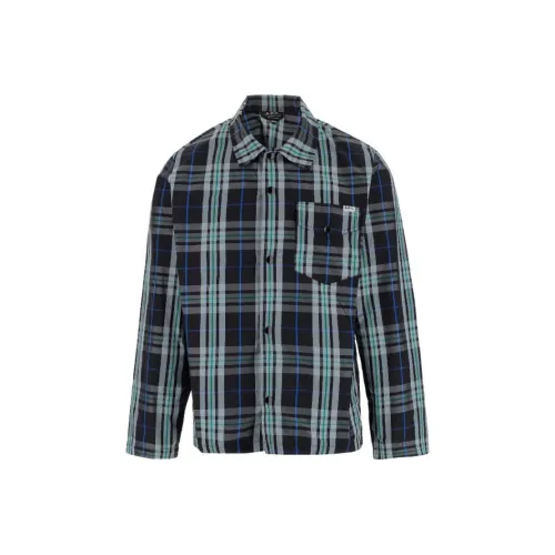 A.P.C. Joint Paragraph Темно-синие Мужские Рубашки