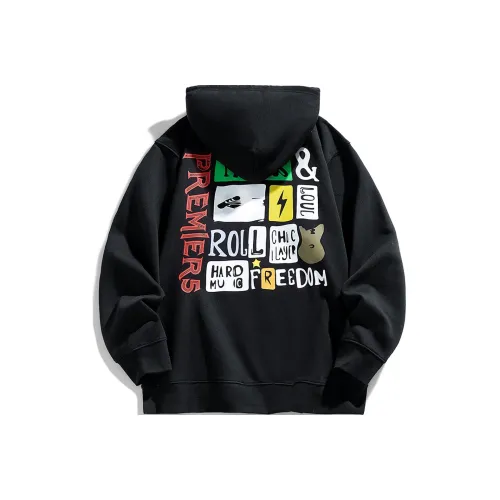 P5 Толстовка Подходит для Весны и Осени Консервы Be Worn In Зимний Унисекс Черный