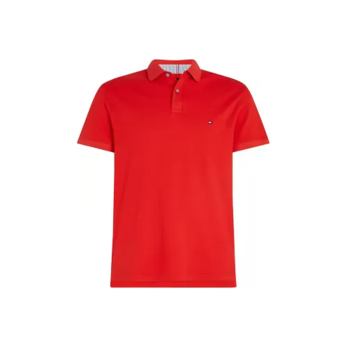 Tommy Hilfiger Polo Мужское Красное