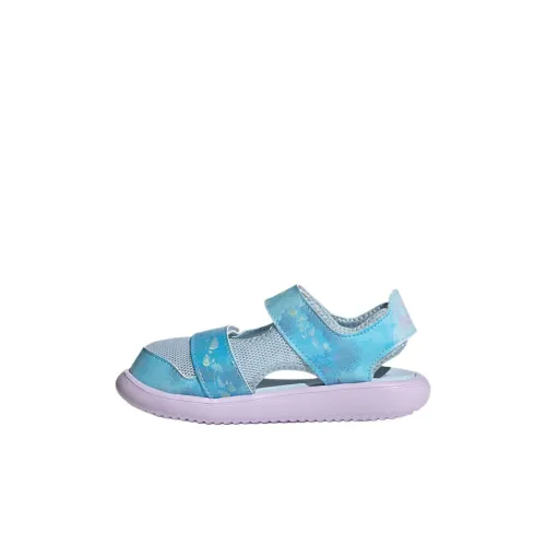 Disney x Adidas Удобные сандалии Slip-resistant и устойчивые к истиранию для детей синие для детей в возрасте 3-7 лет