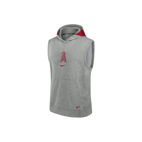 nike Los Angeles Angels Аутентичный Коллекция Early Work Толстовка Мужской Серый