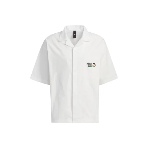 Adidas X seebin Co Branded SS23 Розово-белый Унисекс Рубашки