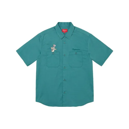 Supreme Fw22 Week10 Series Унисекс Рубашки