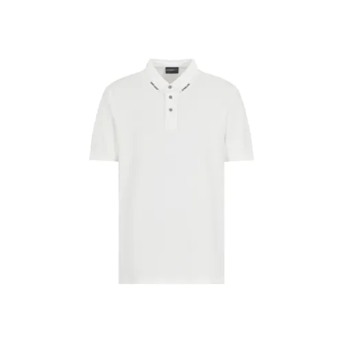 EMPORIO ARMANI Поло Мужское Белое