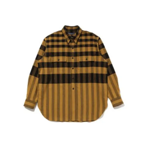 Levis Черный и Желтый Мужские Рубашки