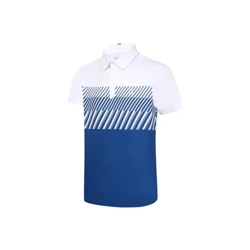 FILA Поло Мужское Королевский Синий