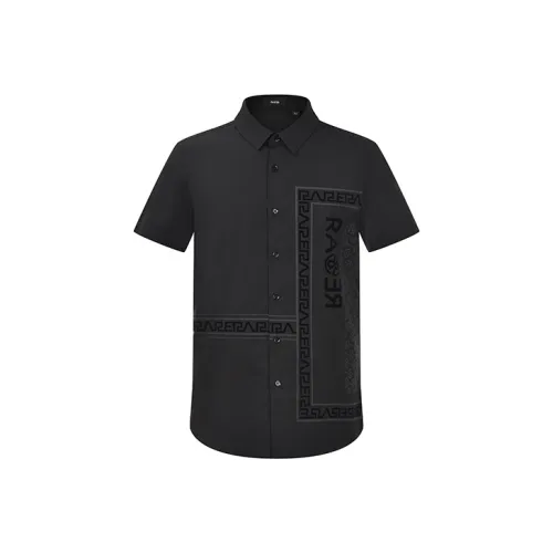 RARE Черные Мужские Рубашки
