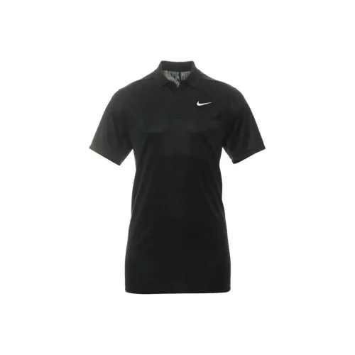 nike Dri Fit ADVTiger Woods Поло Мужское Темно-Дымчатый Серый