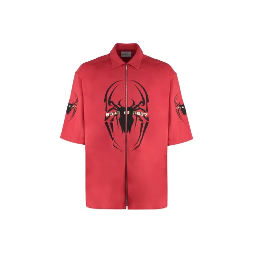 VTMNTS Red Men's Shirts VTMNTS Красный Мужские Рубашки