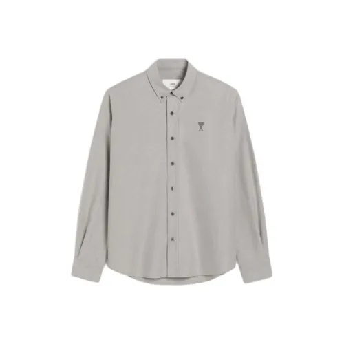 AMIPARIS Рубашка Унисекс Оливково-зеленый