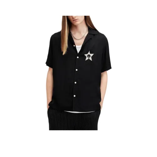 ALLSAINTS Мужские Черные Рубашки