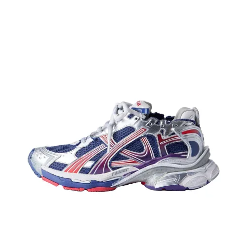 Balenciaga Runner Градиентный Низкий Топ Толстая Подошва Кроссовки Мужские Темно-Синие