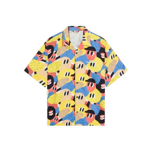 LINING Li Ning X Phil Hackett, Pablo Lentile United Желтая Мужская Рубашка