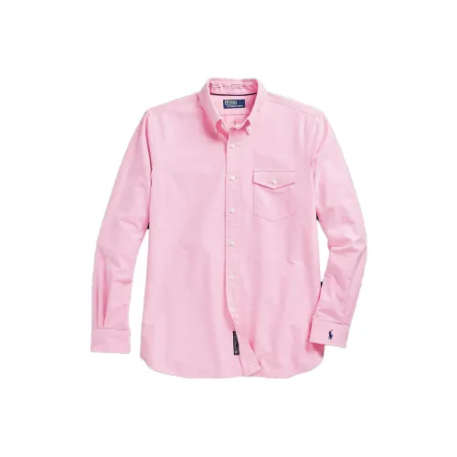Polo Ralph Lauren SS23 Рубашка Унисекс Розовая