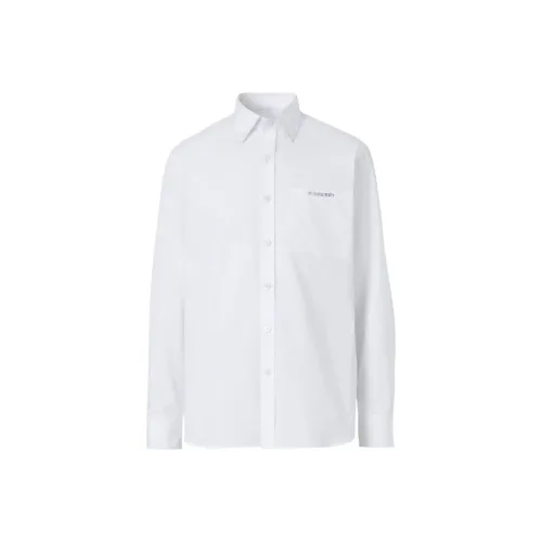 Burberry FW22 Рубашка Мужская Белая