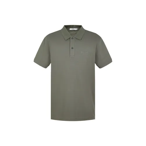 LONDA 1958 Поло Мужское Серый Зеленый 79