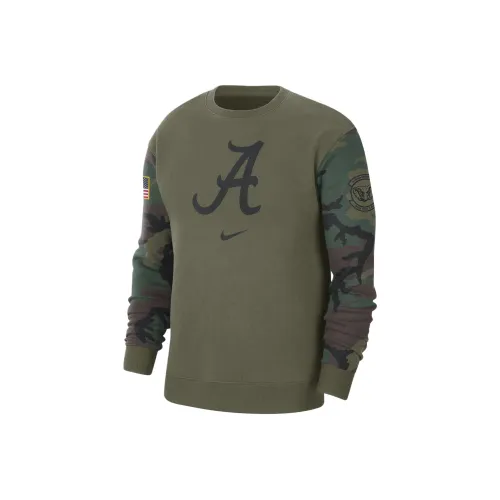 nike Alabama Club Fleece Sweatshirt Men's Medium Olive