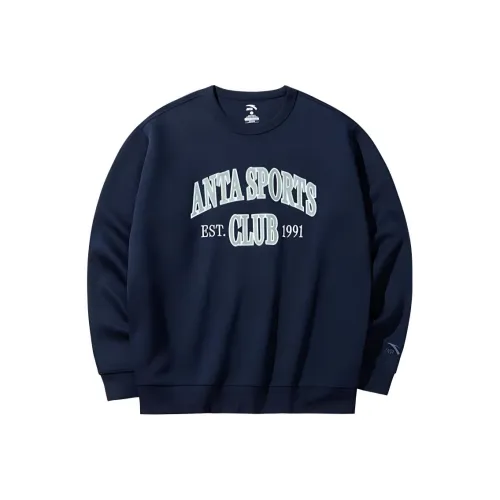 ANTA Life Collection Sports Life Collection Толстовка Мужская Полночный Черный