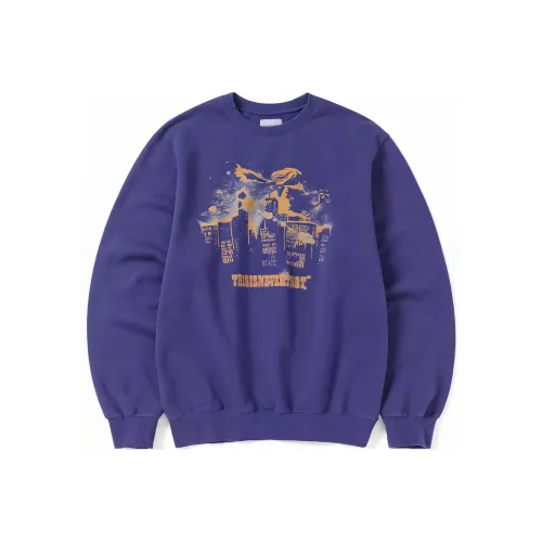 Thisisneverthat SS24 Nightmare Crewneck Толстовка Унисекс Фиолетовый