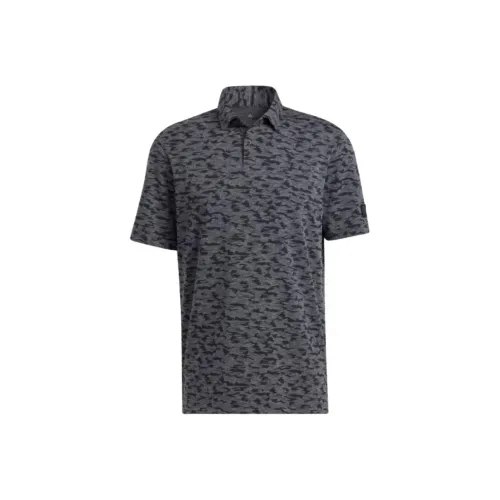 Adidas Серый Мужской Поло