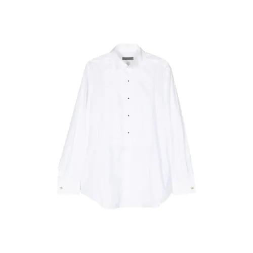 CORNELIANI SS24 Рубашка Мужская Белая
