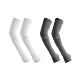 Перчатки без пальцев, упаковка [белый + темно-серый]