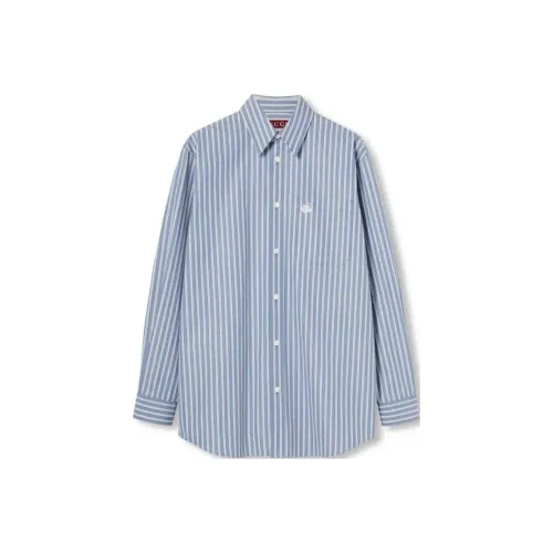 GUCCI SS25 Рубашка Мужская Светло-Синяя