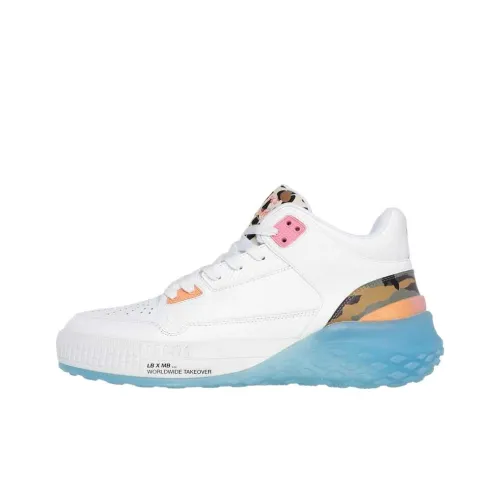 SNOOPY x Skechers MID Топ Кроссовки для тренировок Мужской Белый