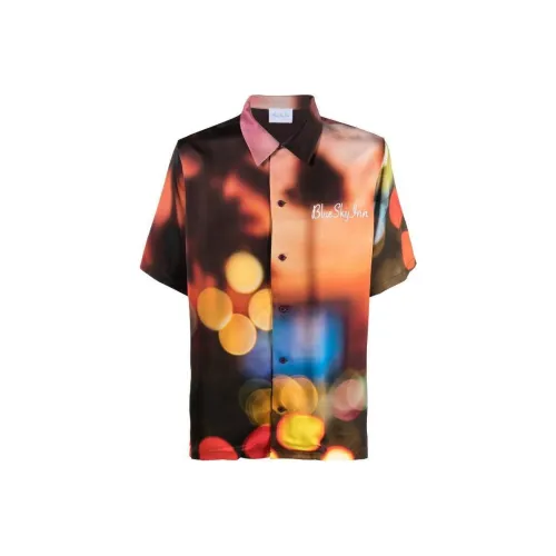 Blue Sky Inn Рубашка Мужская Оранжевая