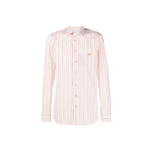 ETRO Orange Мужские Рубашки