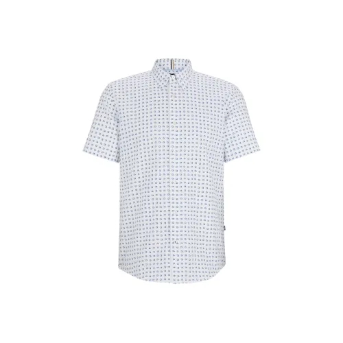 Hugo Boss Белые Мужские Рубашки
