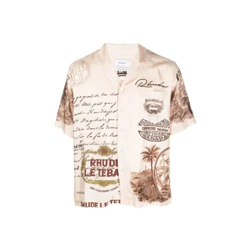 RHUDE Умбра Мужские Рубашки