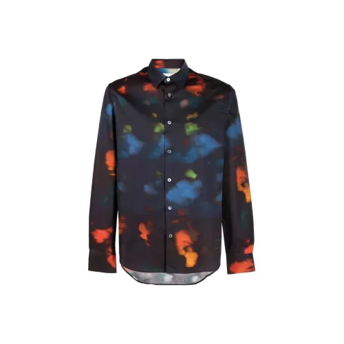 PS By Paul Smith Черные Мужские Рубашки