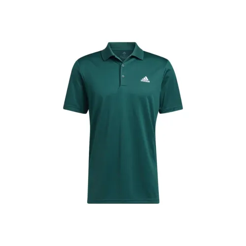 Adidas Зеленое Мужское Поло