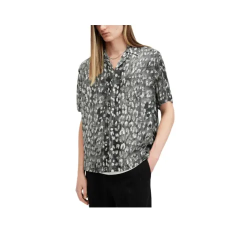 ALLSAINTS Мужские Черные Рубашки
