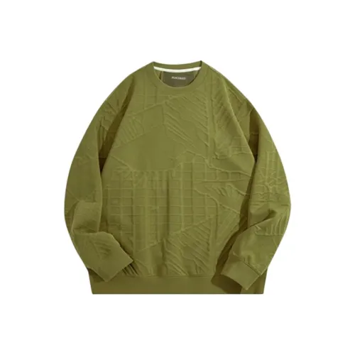 PEACEBIRD MEN Свитшот Мужской Желтый Зеленый 1